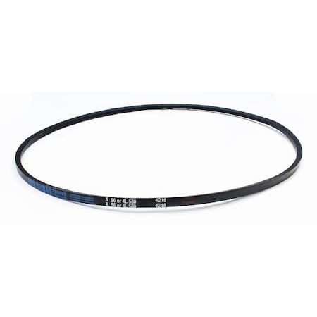 D&D A56/4L580 Classical V-Belt, 58 in Outside Length, 1/2 in Top Width, 1 Ribs A56/4L580